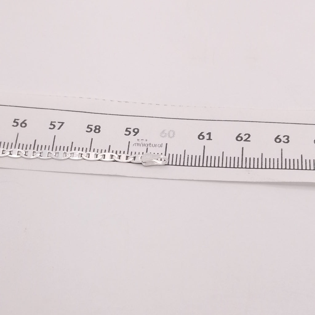 CADENA TEJIDO ESPEJO PLATA .925 60 CM 4.3 GR (NUEVO)