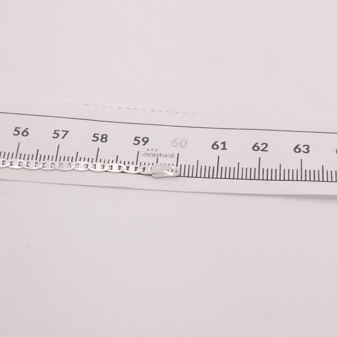 CADENA TEJIDO ESPEJO PLATA .925 60 CM 4.3 GR (NUEVO)