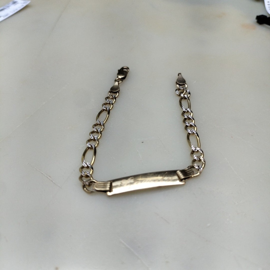 ESCLAVA ORO, RODIADO 10 K 3.8 GRMS (SEMINUEVO)