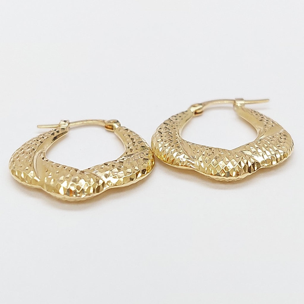 ARRACADAS PAR ORO 14 K 2.5 GRMS (SEMINUEVO)