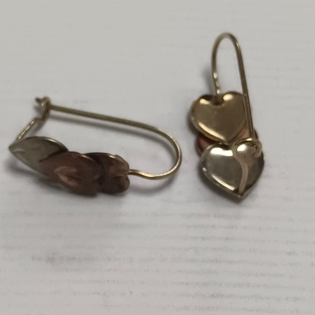 ARETES PAR ORO 10 K 1,20 GRMS (SEMINUEVO)