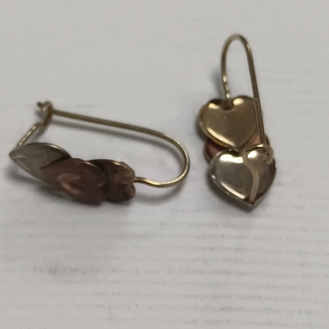 ARETES PAR ORO 10 K 1,20 GRMS (SEMINUEVO)