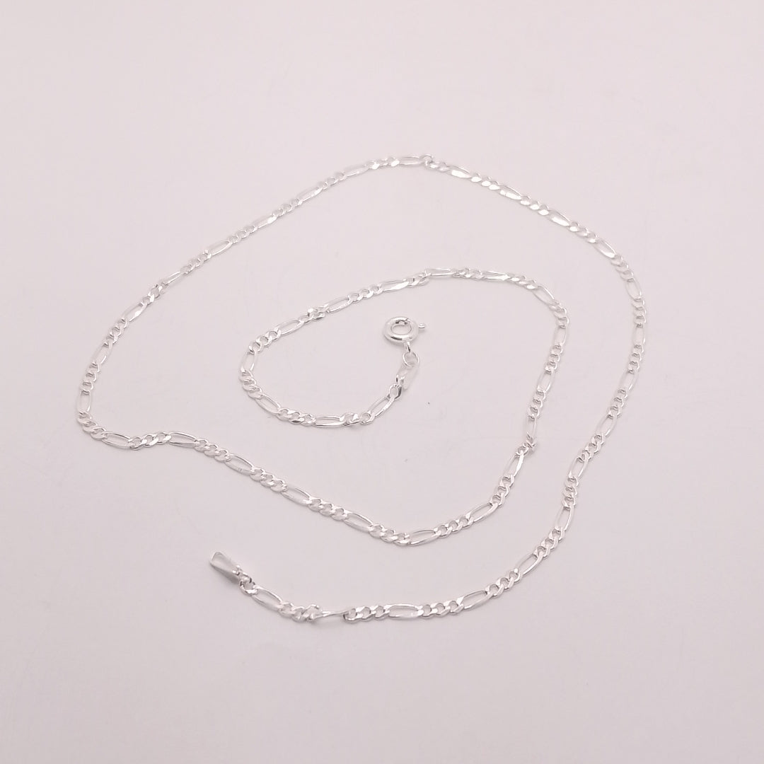 CADENA TEJIDO 3X1 PLATA .925 50 CM 4 GR (NUEVO)