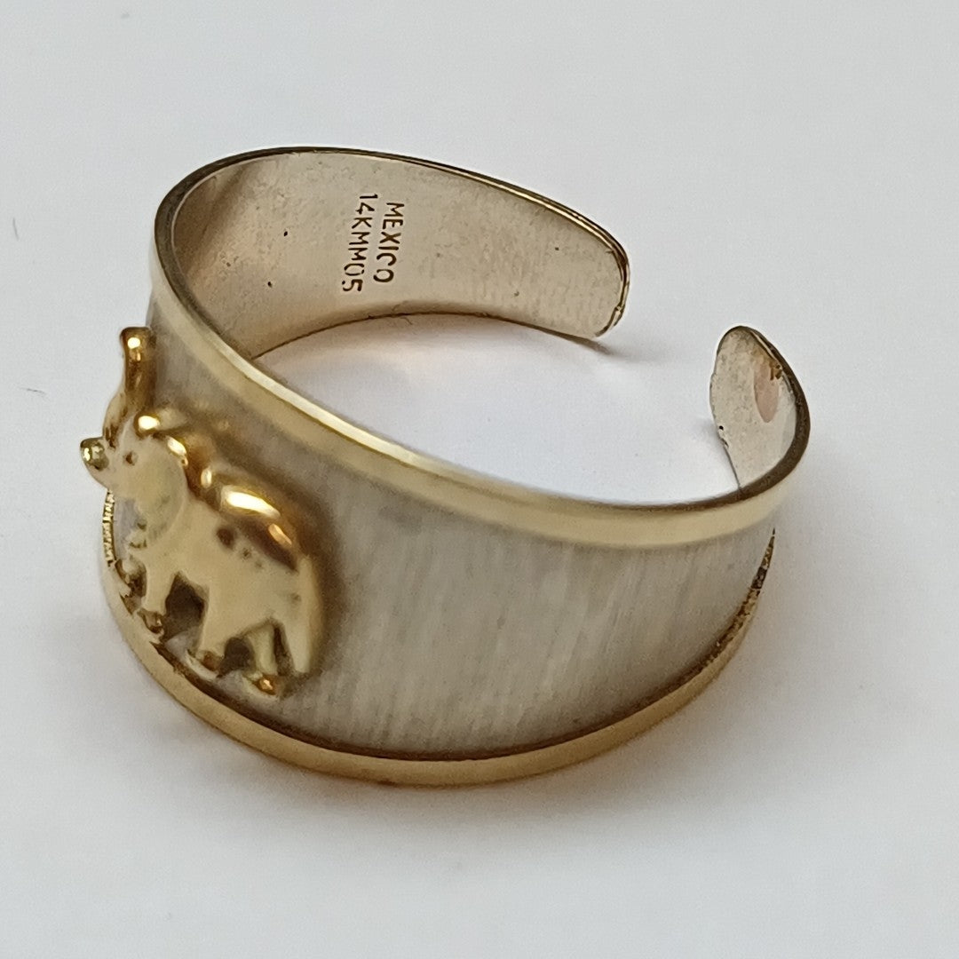 ARGOLLA DE LA SUERTE ORO 14 K 2,00 GRMS (SEMINUEVO)