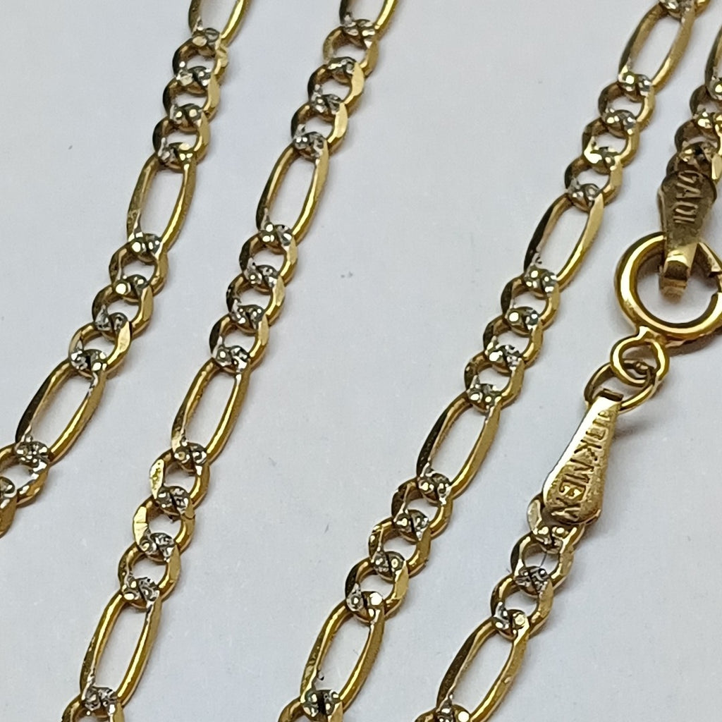 CADENA ORO, RODIADO 10 K 3.2 GRMS (SEMINUEVO)