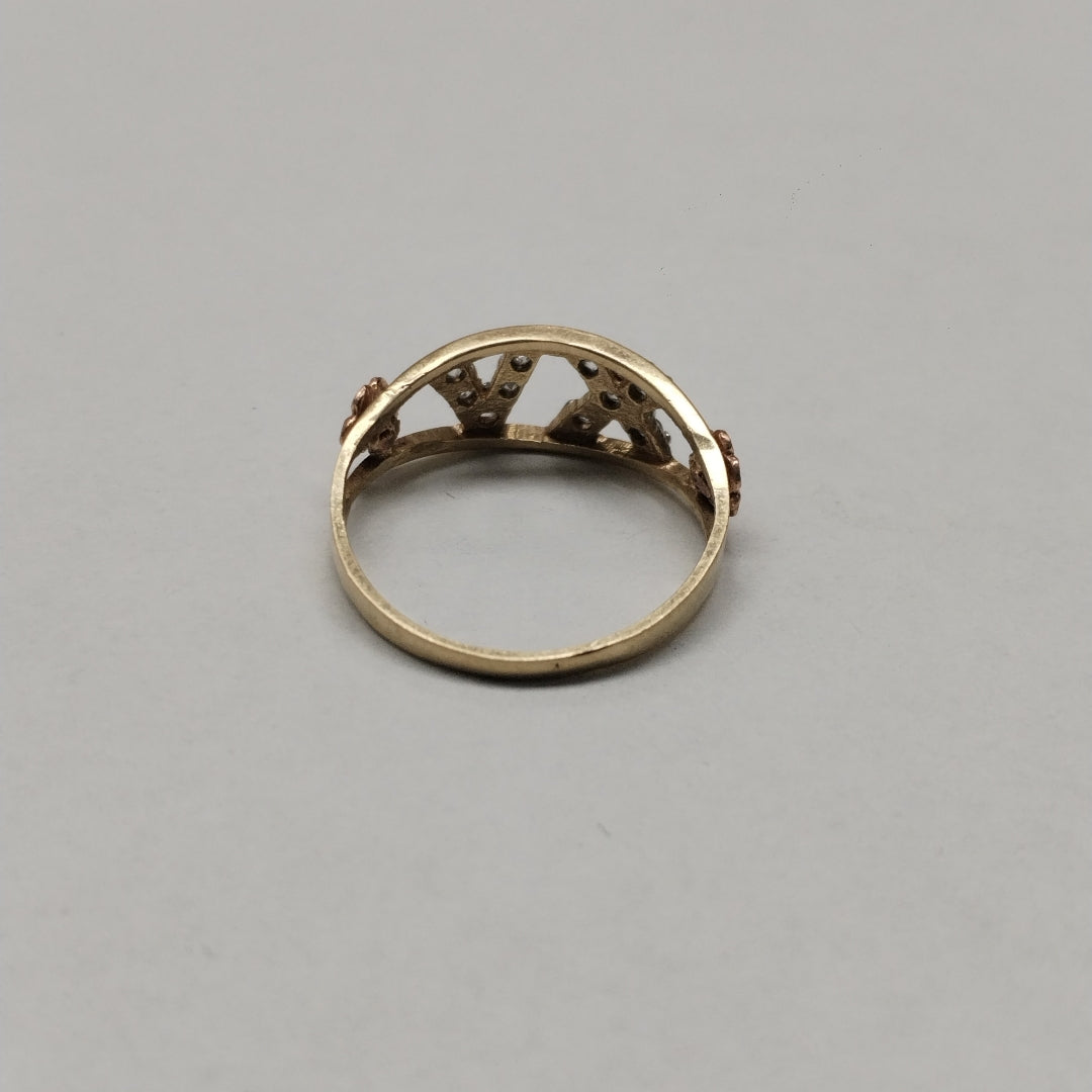 ANILLO ORO 10 K 1.6 GRMS (SEMINUEVO)