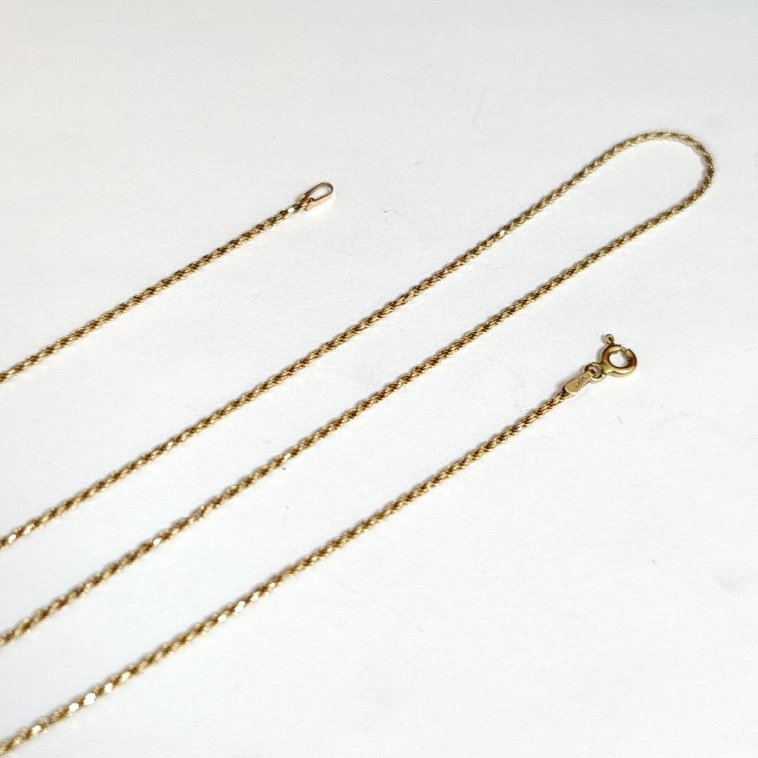 CADENA ORO 14 K 4.7 GRMS (SEMINUEVO)