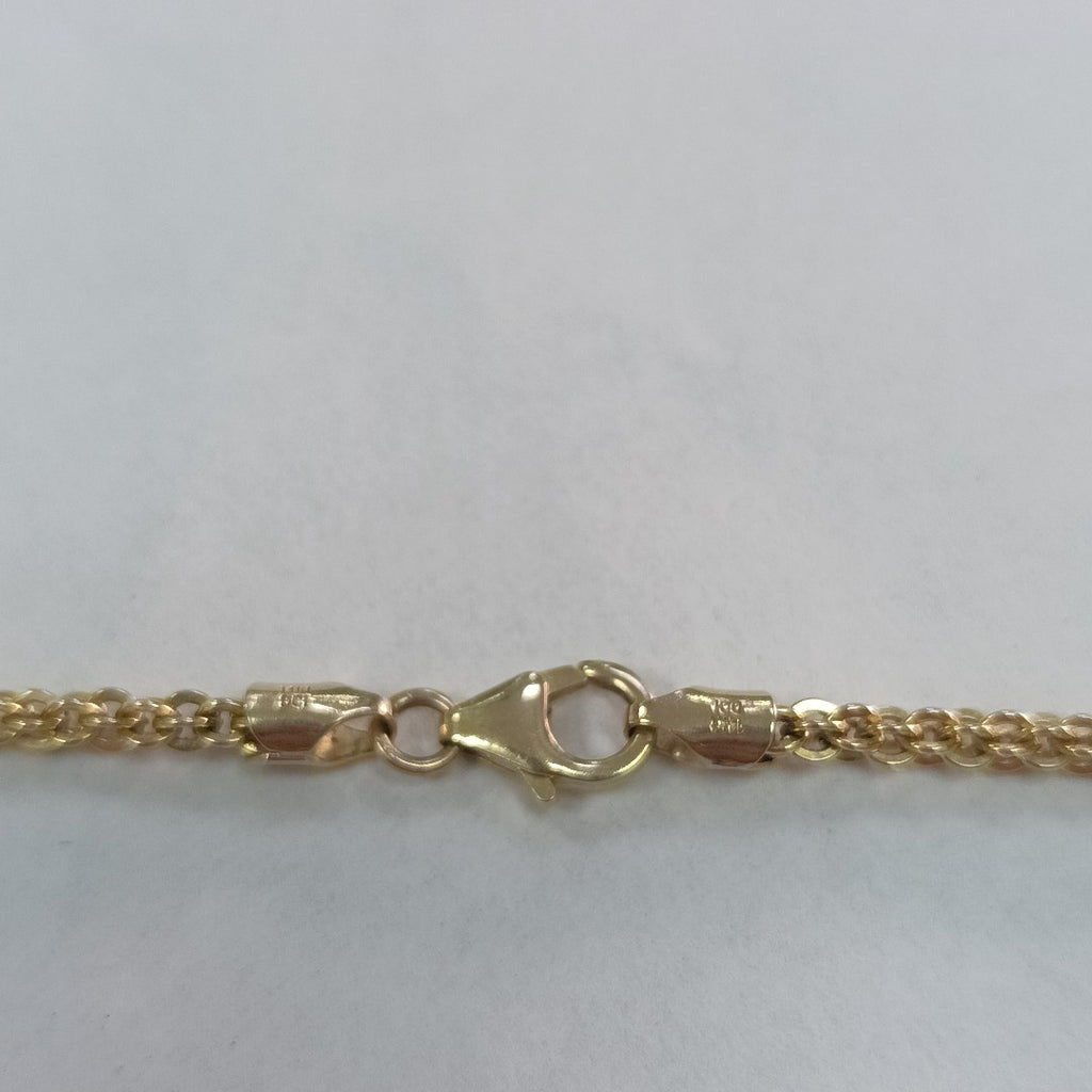 CADENA, DIJE ORO 14 K 7.7 GRMS (SEMINUEVO)