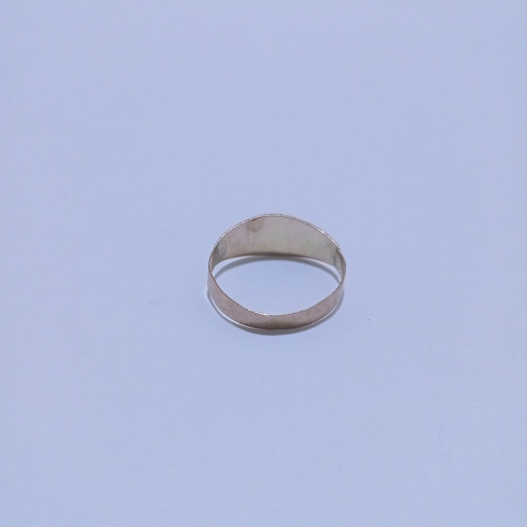 ANILLO DE GRADUACIÓN ORO 10 K 1,10 GRMS (SEMINUEVO)