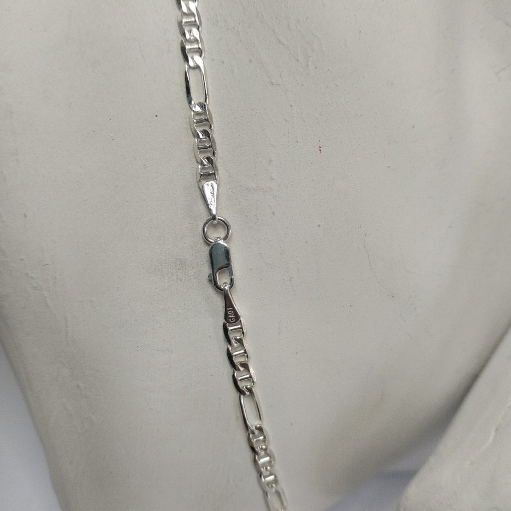 CADENA TEJIDO MARINERO PLATA .925 55 CM 7.6 GR (NUEVO)