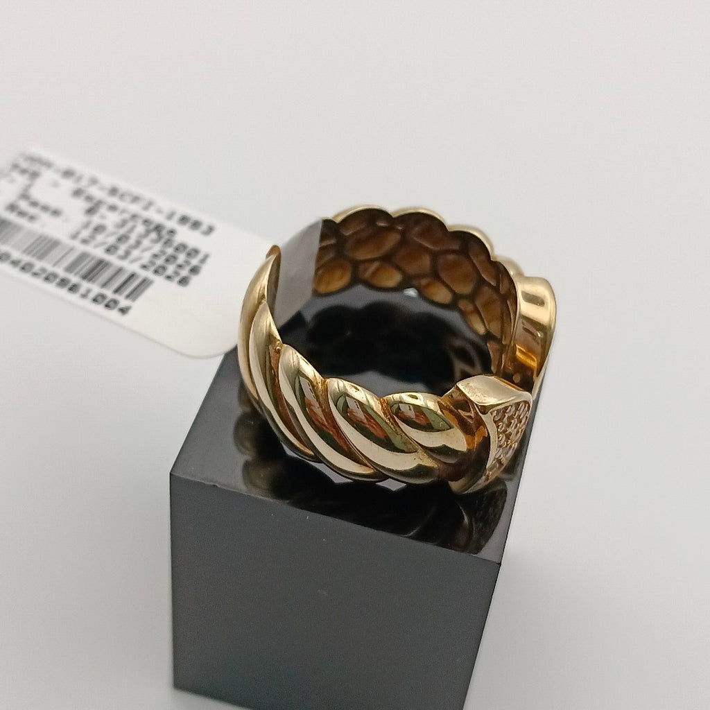 ANILLO ORO 10 K 4.4 GRMS (SEMINUEVO)