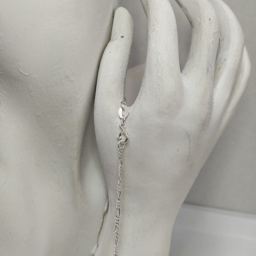 CADENA TEJIDO 3X1 PLATA .925 55 CM 2.4 GR (NUEVO)