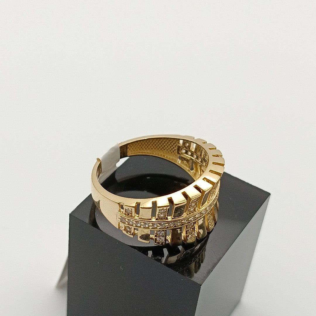 ANILLO ORO 14 K 3.4 GRMS (SEMINUEVO)