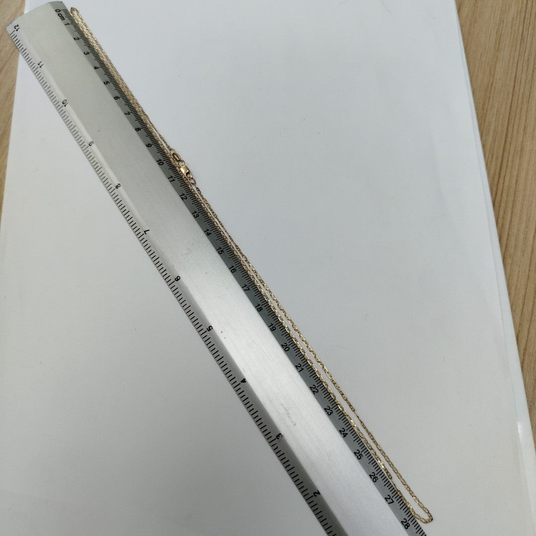 CADENA ORO 14 K 2.4 GRMS (SEMINUEVO)