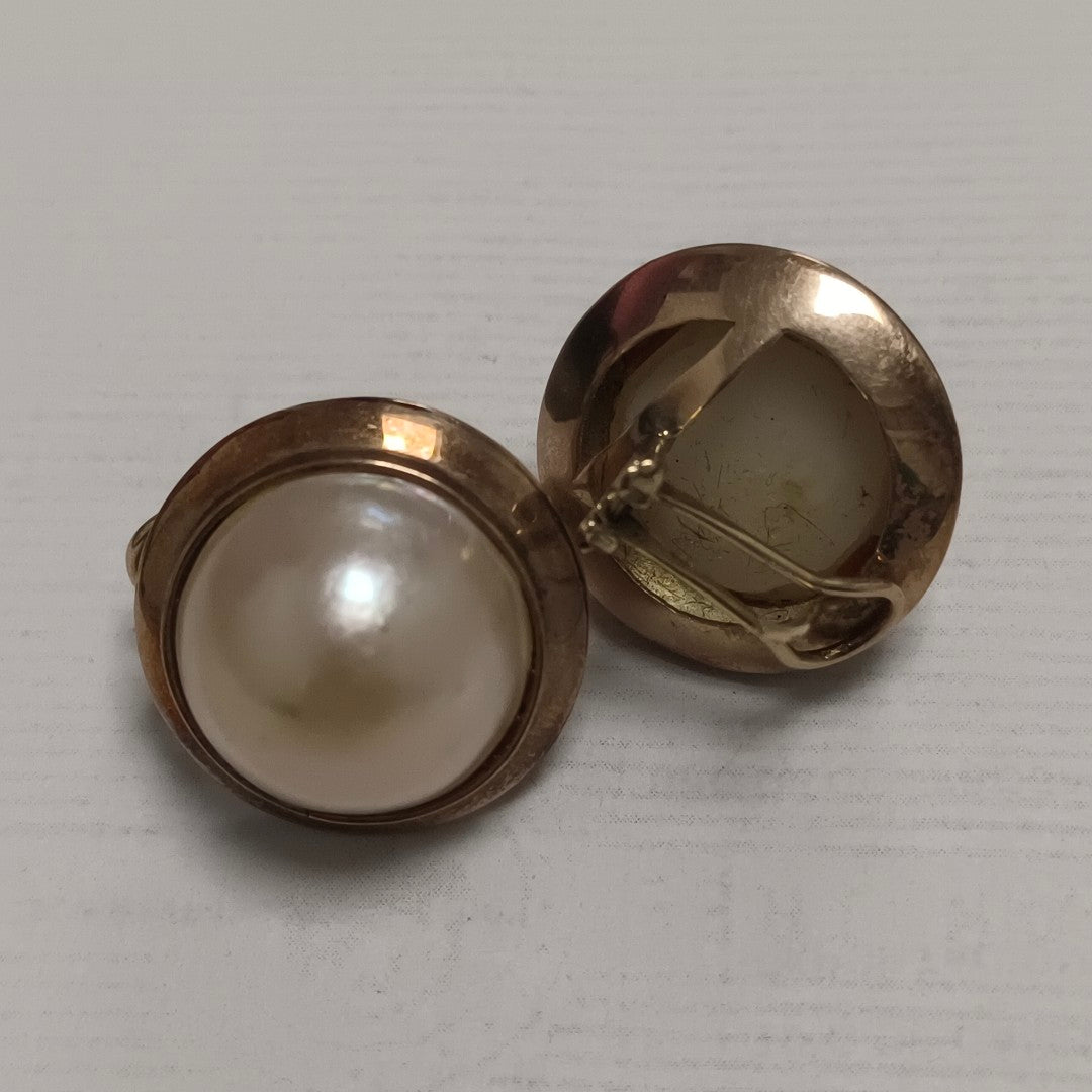 ARETES PAR ORO 14 K 12.4 GRMS (SEMINUEVO)