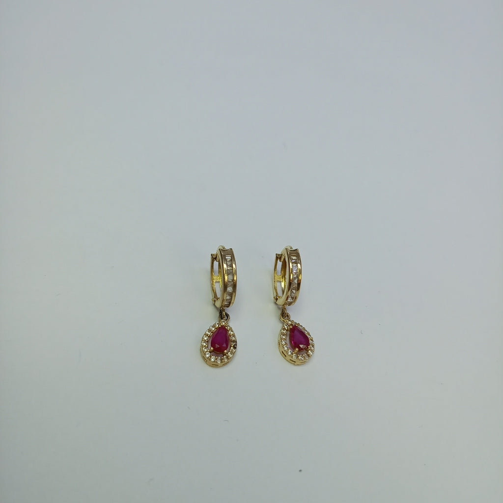 ARETES PAR ORO 10 K 1.5 GRMS (SEMINUEVO)