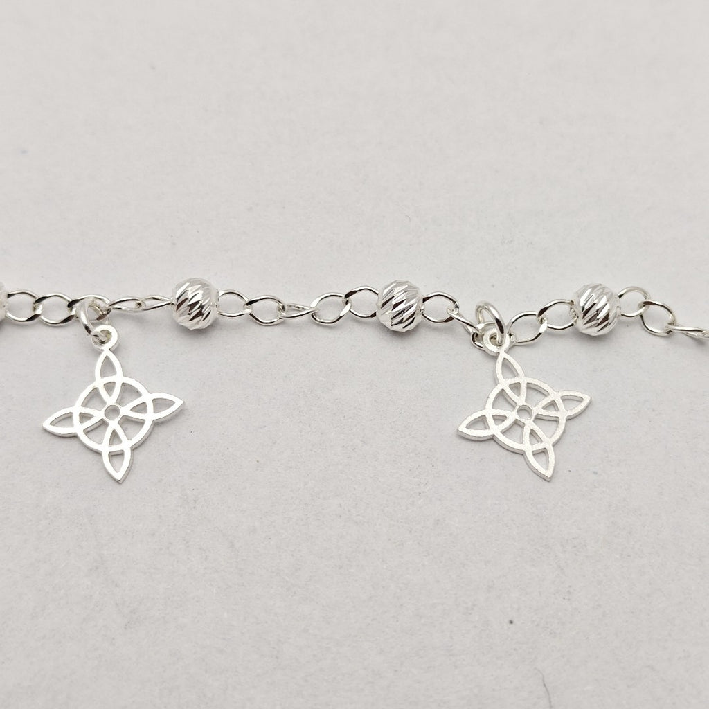 PULSERA TEJIDO ESPECIAL PLATA .925 18 CM 3.1 GR (NUEVO)
