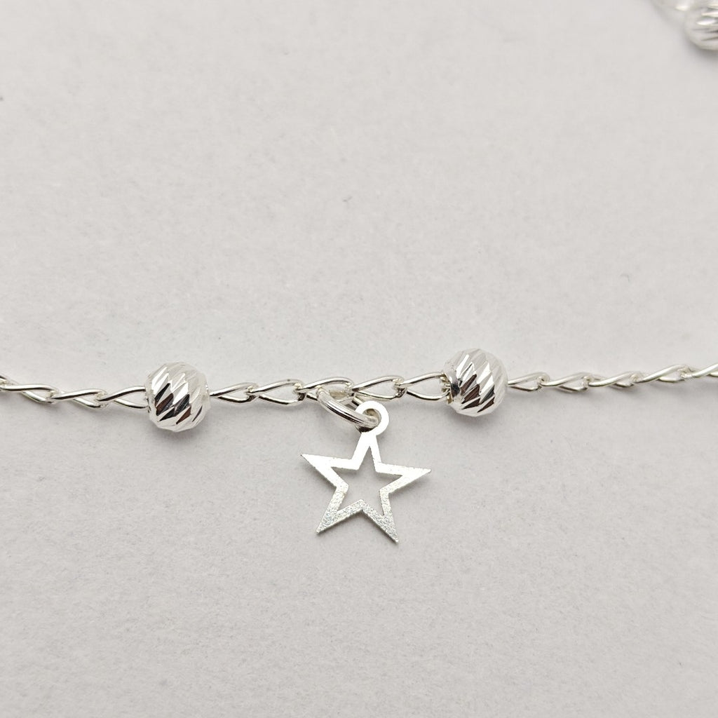PULSERA TEJIDO ESPECIAL PLATA .925 18 CM 2.7 GR (NUEVO)