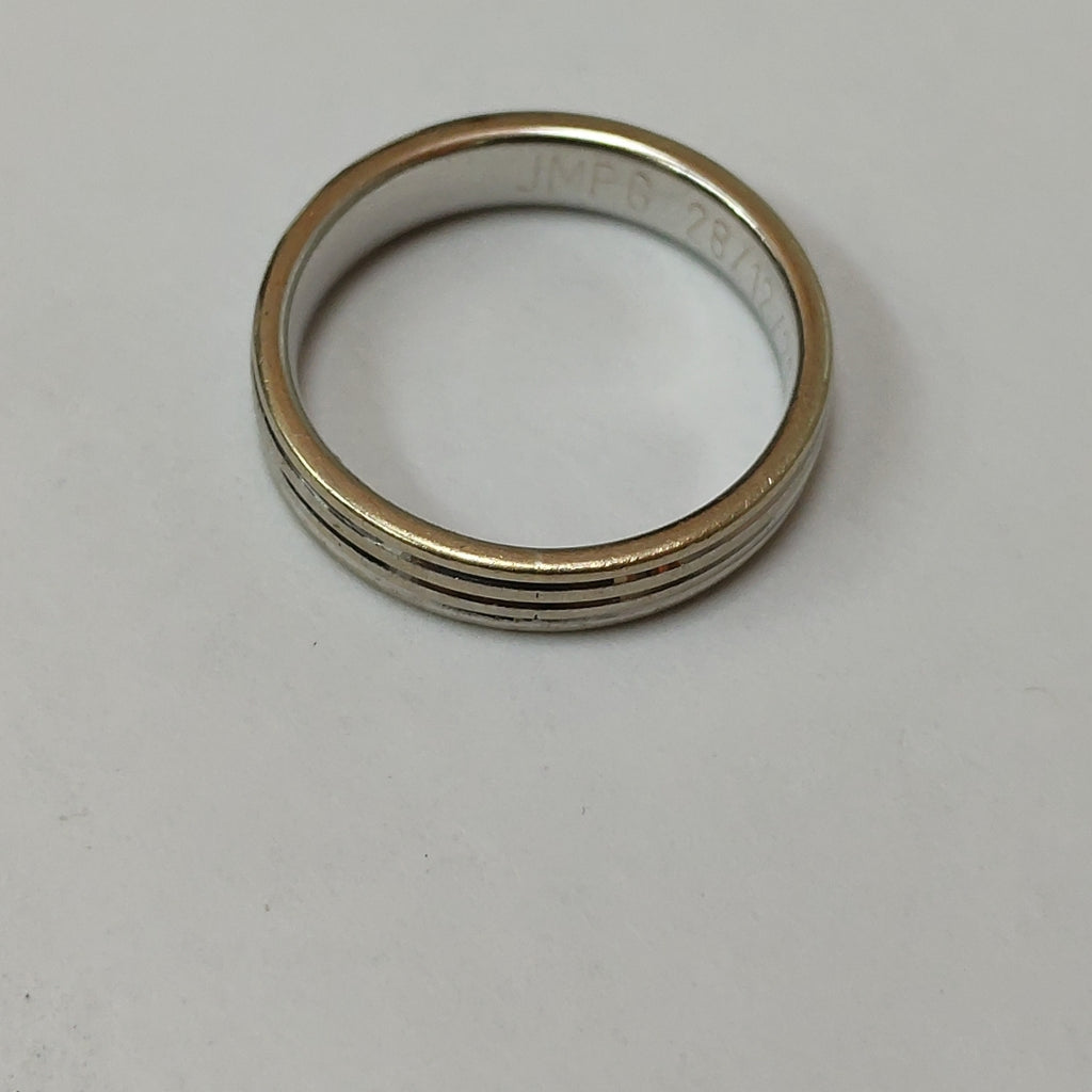 ARGOLLA ORO BLANCO 14 K 3.9 GRMS (SEMINUEVO)