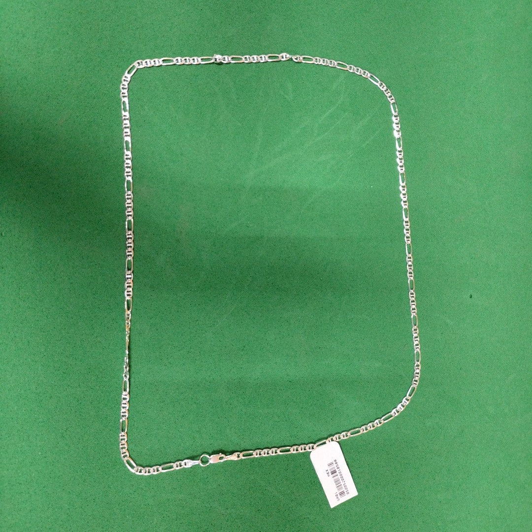 CADENA TEJIDO 3X1 PLATA .925 60 CM 8.3 GR (NUEVO)