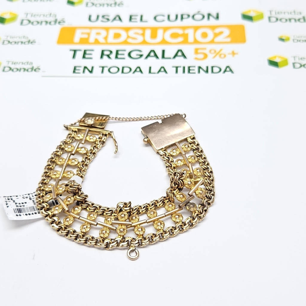 PULSERA ORO 10 K 37.8 GRMS (SEMINUEVO)