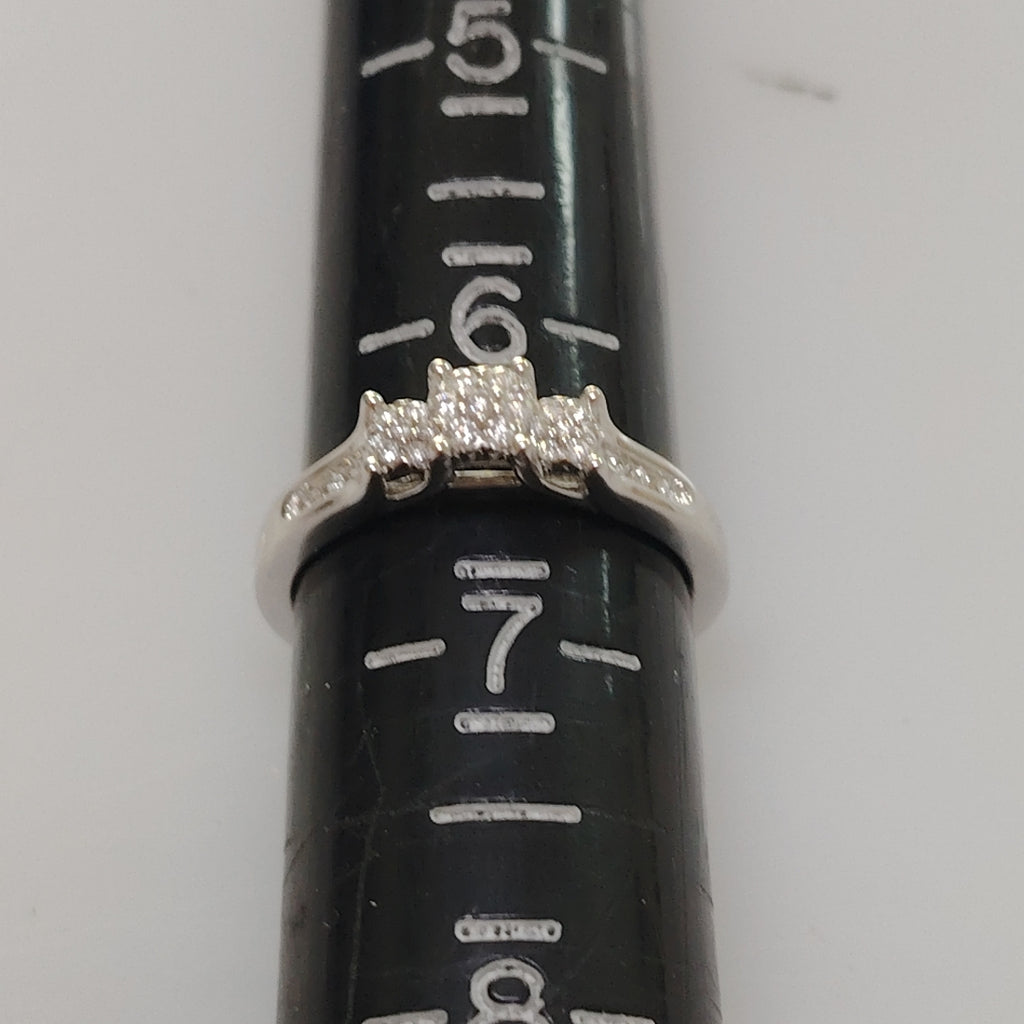 ANILLITO ORO BLANCO 14 K 2,90 GRMS (SEMINUEVO)
