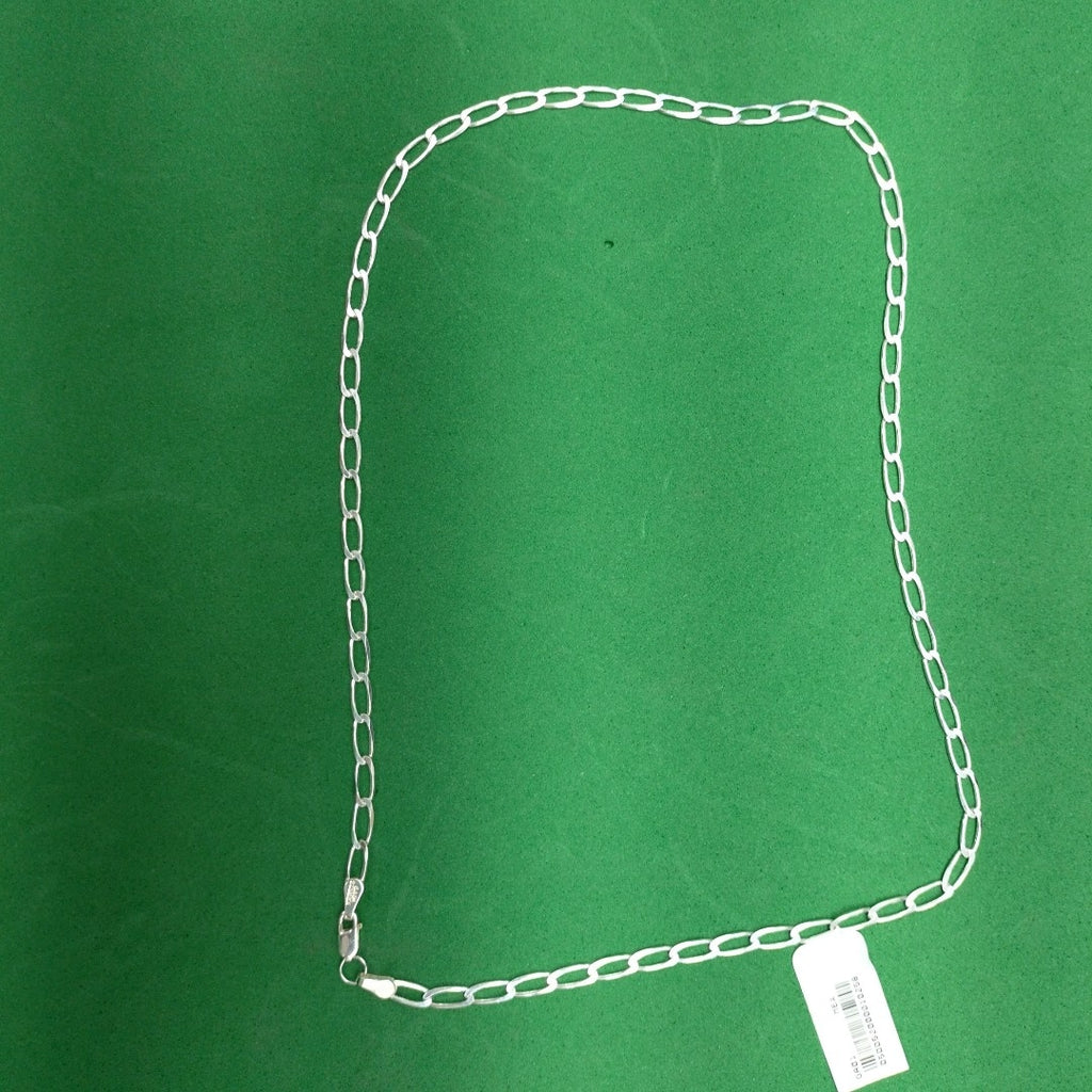 CADENA TEJIDO ESLABONES PLATA .925 55 CM 10 GR (NUEVO)
