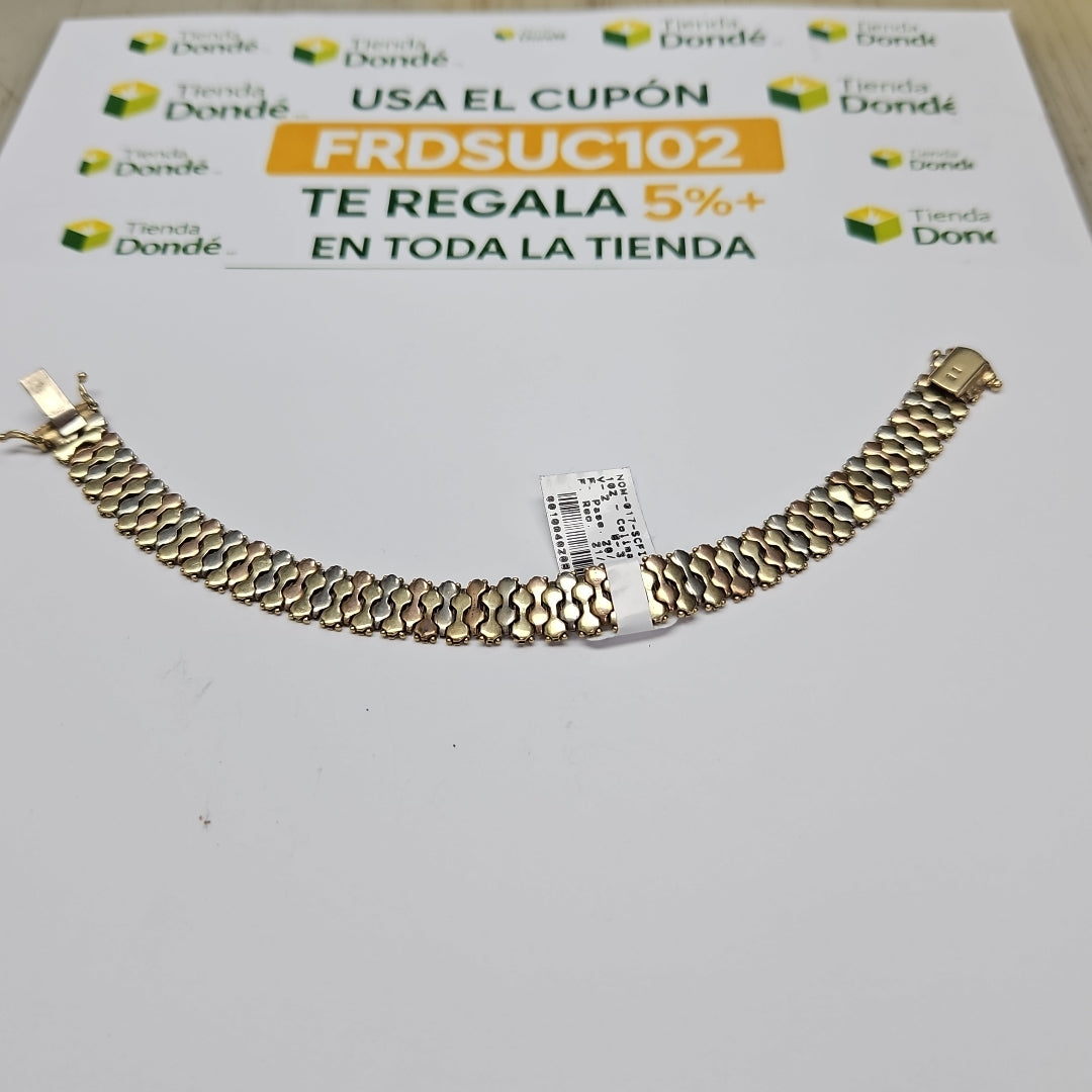 PULSERA ORO 14 K 20.2 GRMS (SEMINUEVO)