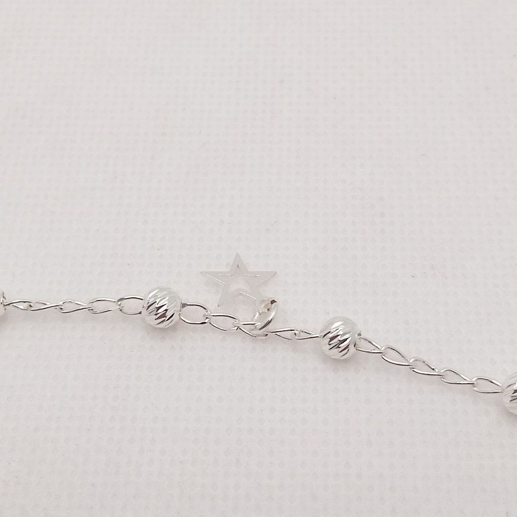 PULSERA TEJIDO ESPECIAL PLATA .925 18 CM 2.7 GR (NUEVO)