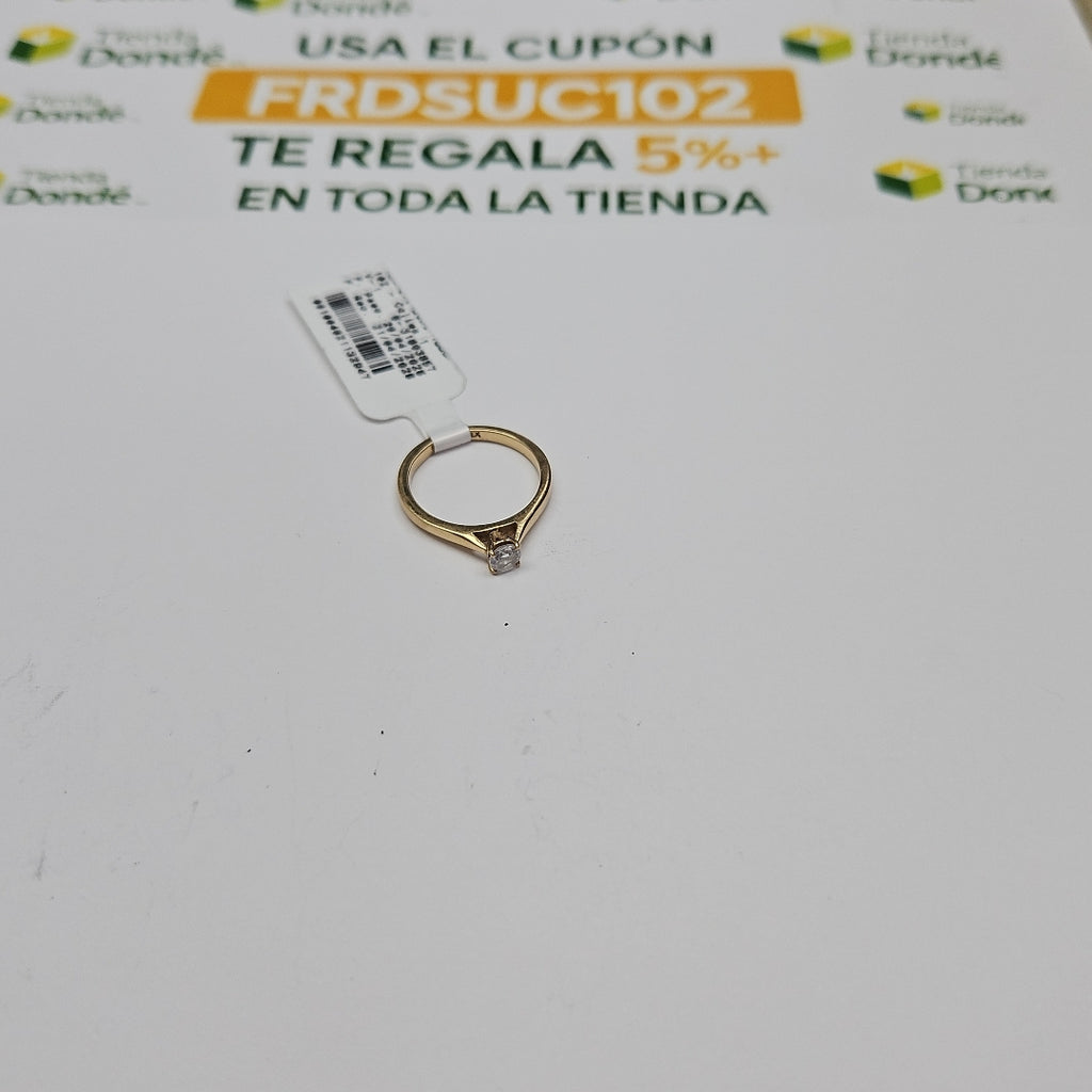 SOLITARIO ORO 14 K 2.3 GRMS (SEMINUEVO)