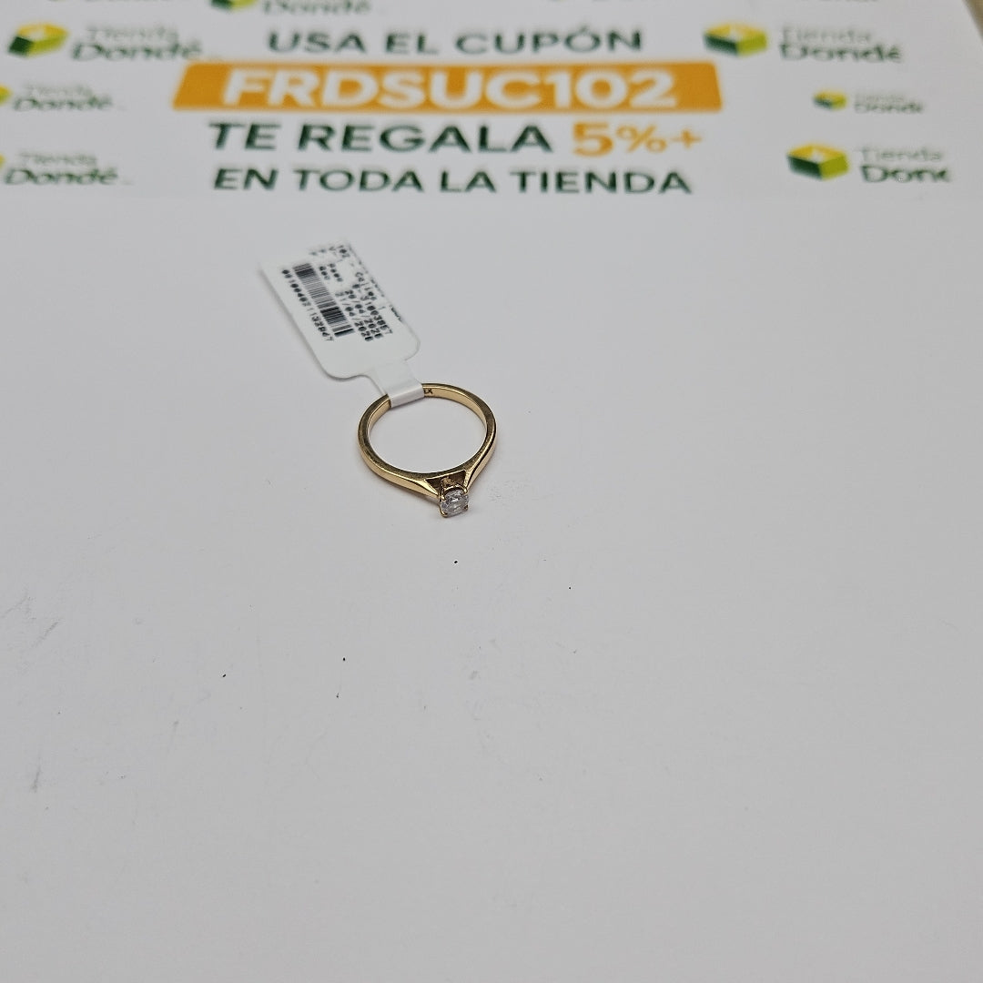 SOLITARIO ORO 14 K 2.3 GRMS (SEMINUEVO)