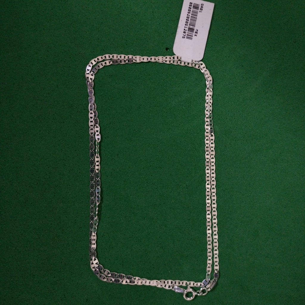 CADENA TEJIDO ESPEJO PLATA .925 60 CM 4.2 GR (NUEVO)