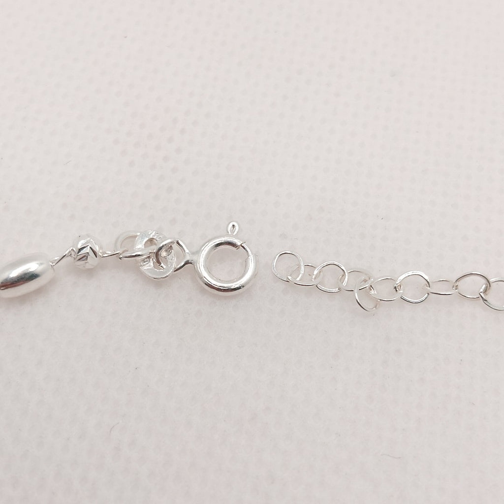 PULSERA TEJIDO ESPECIAL PLATA .925 18 CM 2.6 GR (NUEVO)