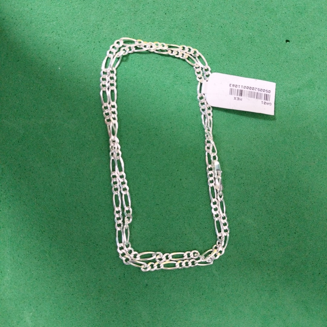 CADENA TEJIDO 3X1 PLATA .925 50 CM 6.8 GR (NUEVO)