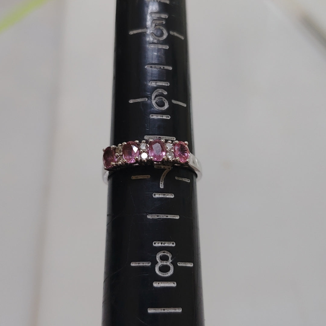 ANILLITO ORO,ORO BLANCO 14 K 2,40 GRMS (SEMINUEVO)