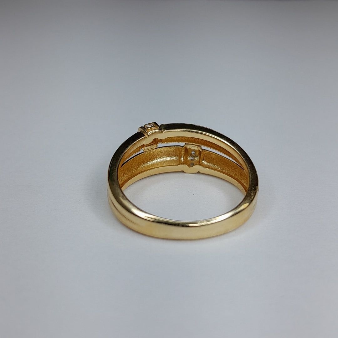ANILLOS DAMA ORO 14K 2 (NUEVO)