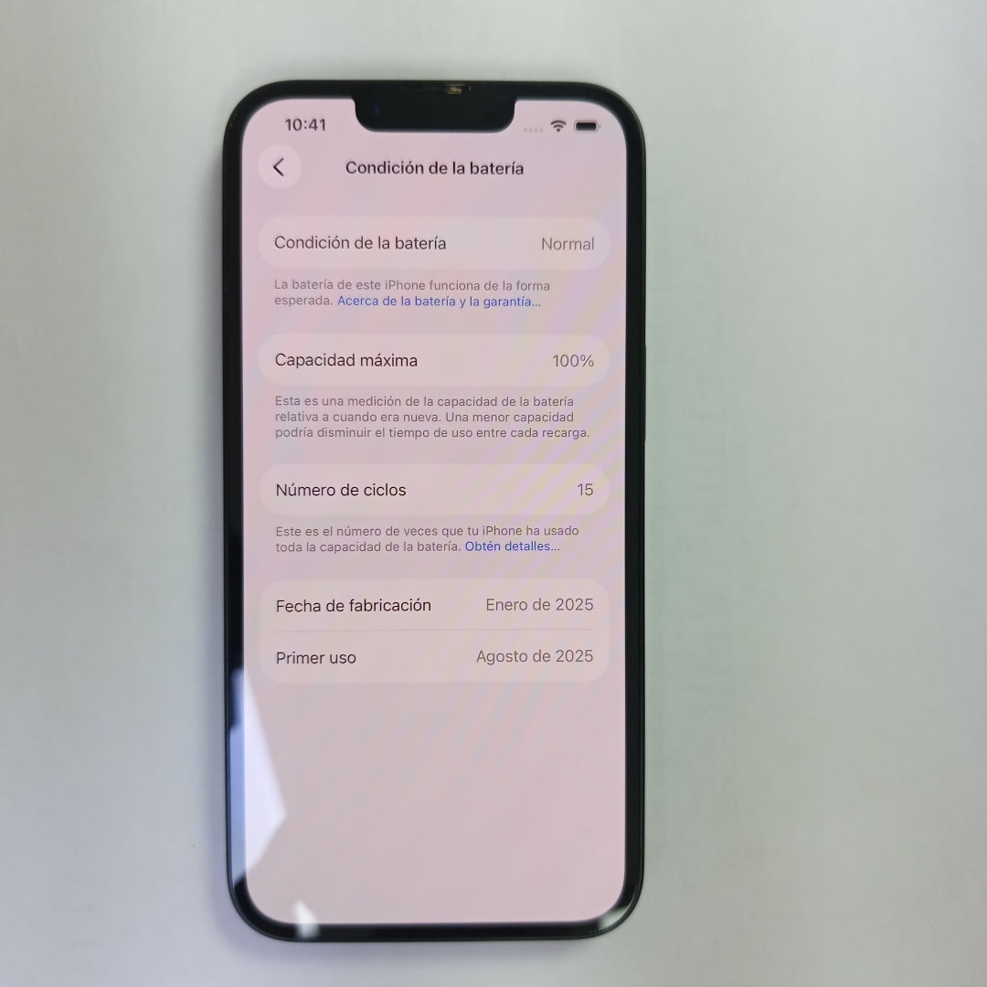 CELULAR APPLE IPHONE 16E A3408 (2025) 128 GB 8 GB RAM (SEMINUEVO)