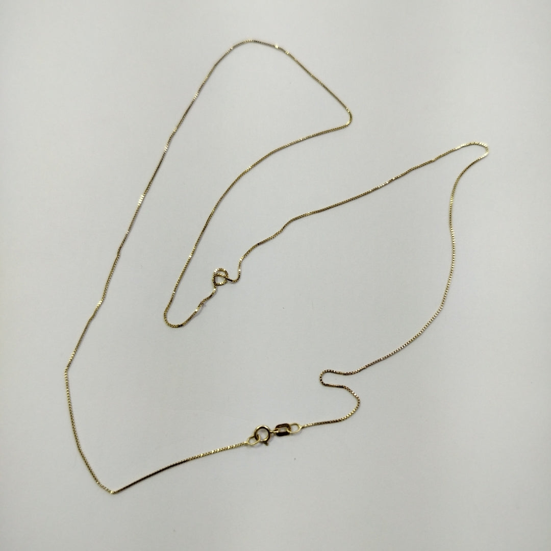 CADENA ORO 14 K 1,20 GRMS (SEMINUEVO)