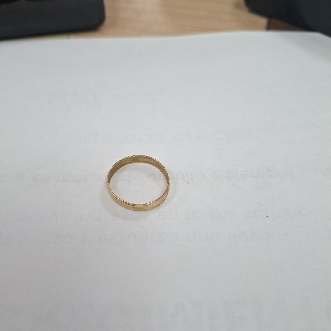 ARGOLLA ORO 14 K 1.7 GRMS (SEMINUEVO)
