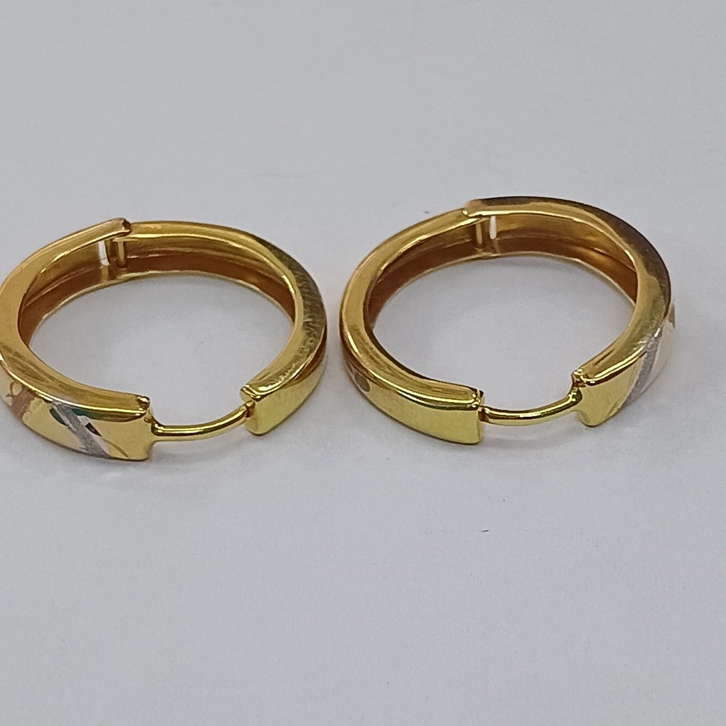 ARRACADAS PAR ORO 10 K 1,70 GRMS (SEMINUEVO)