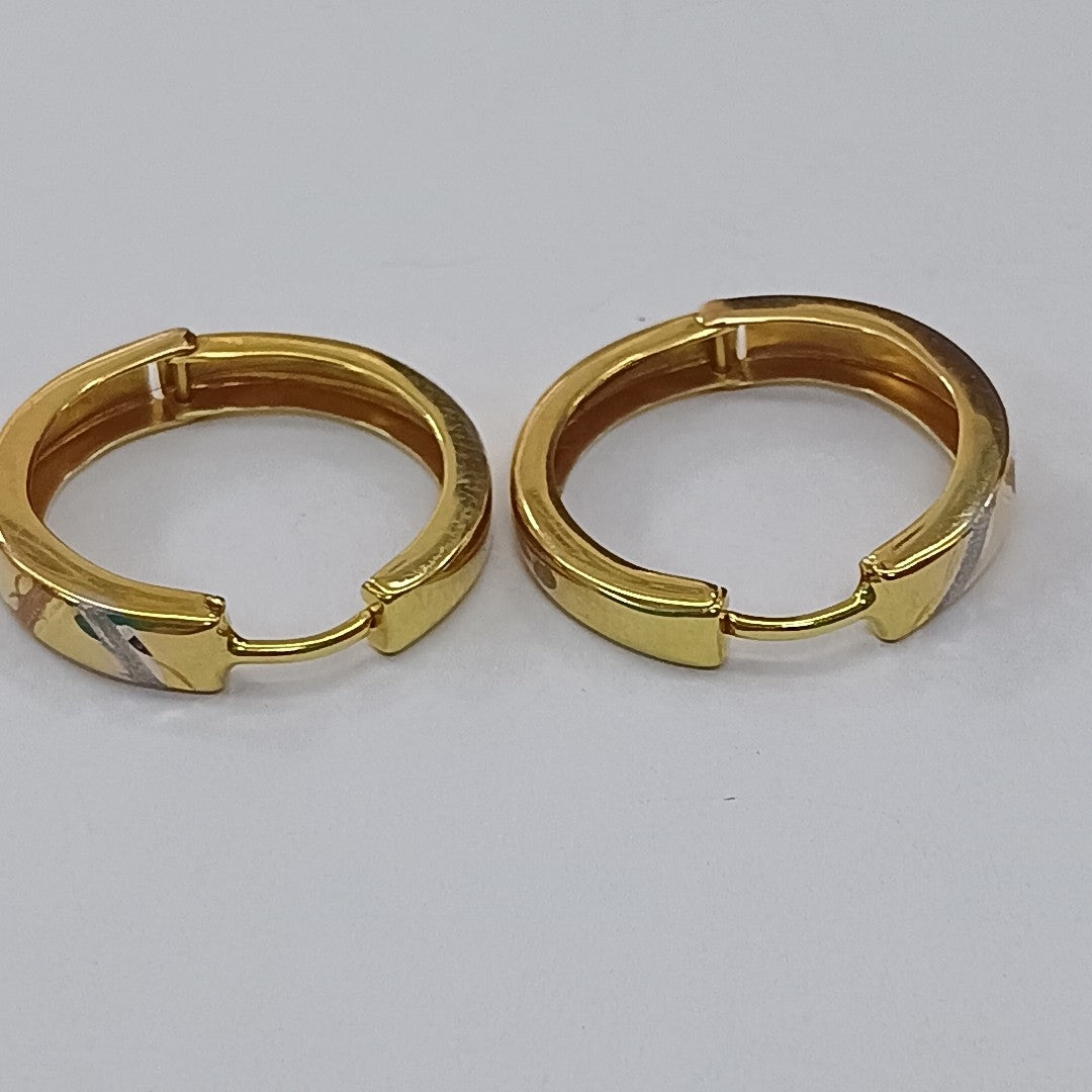 ARRACADAS PAR ORO 10 K 1,70 GRMS (SEMINUEVO)