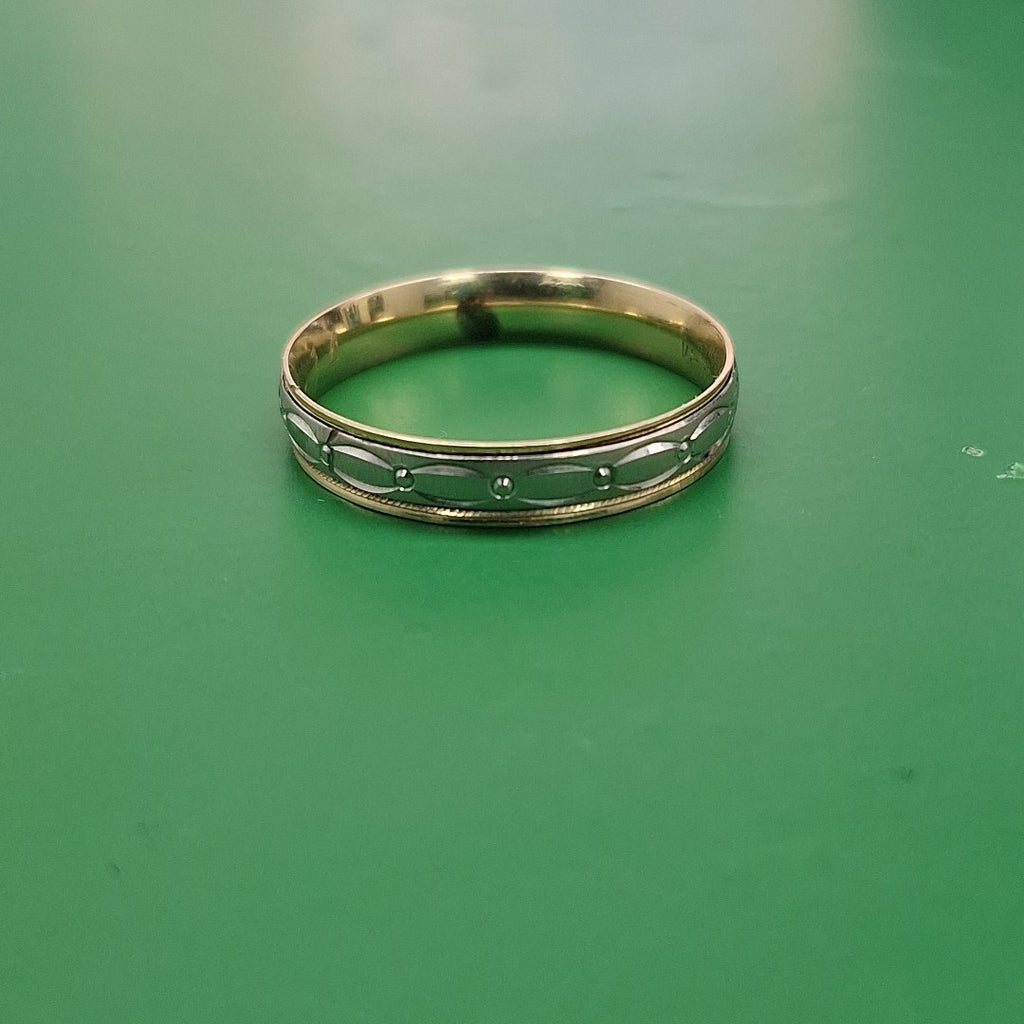 ARGOLLA ORO COMBINADO 14 K 2,00 GRMS (SEMINUEVO)