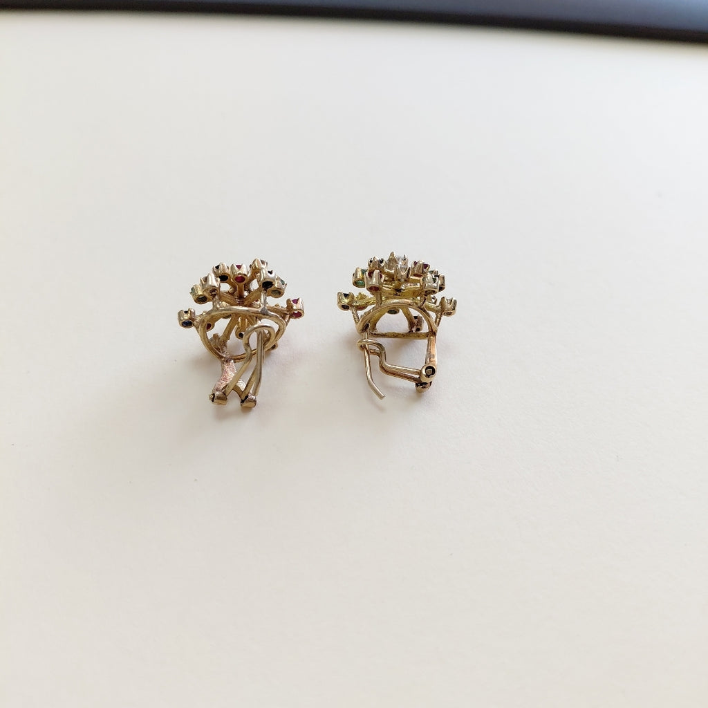 ARETES PAR ORO 14 K 5.9 GRMS (SEMINUEVO)