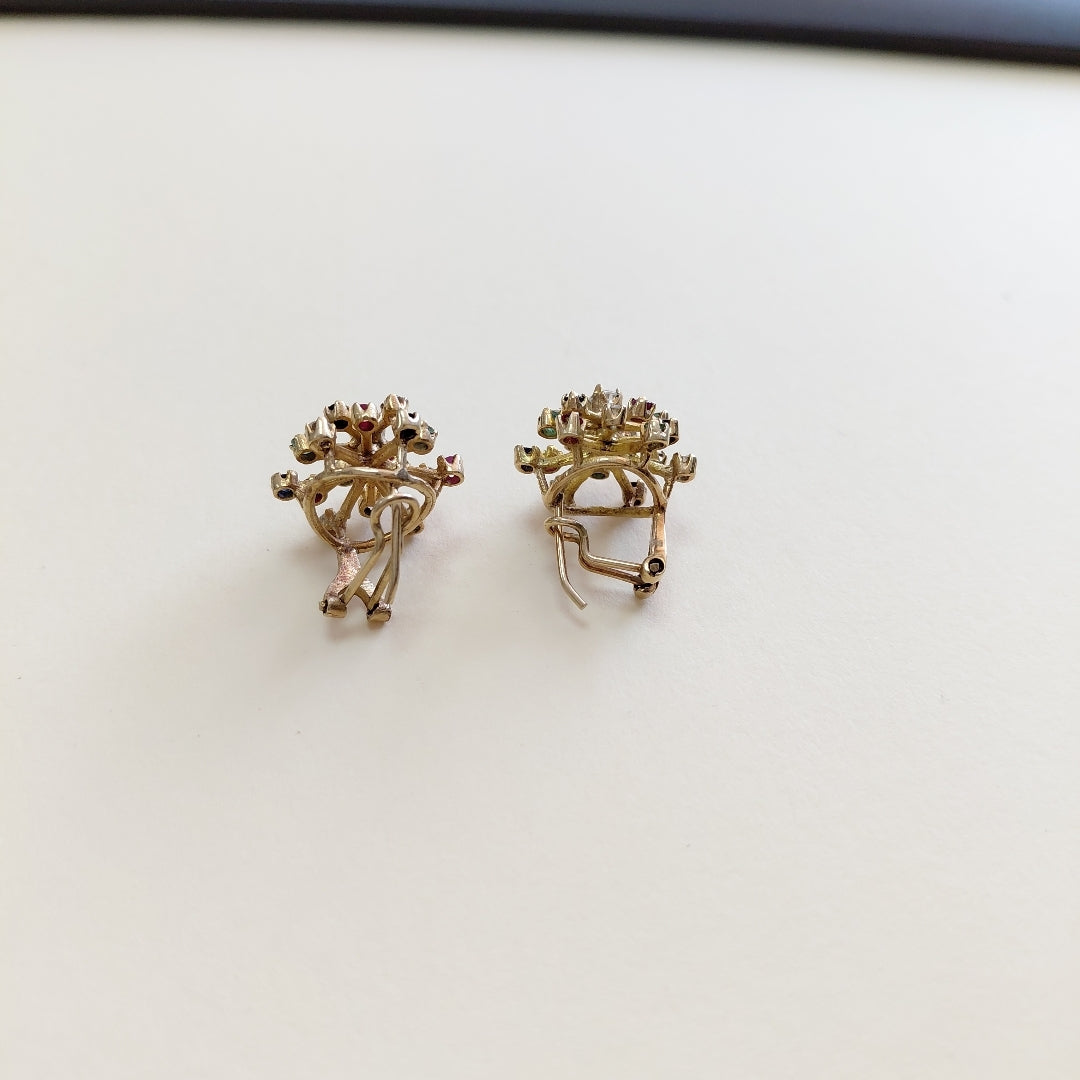 ARETES PAR ORO 14 K 5.9 GRMS (SEMINUEVO)