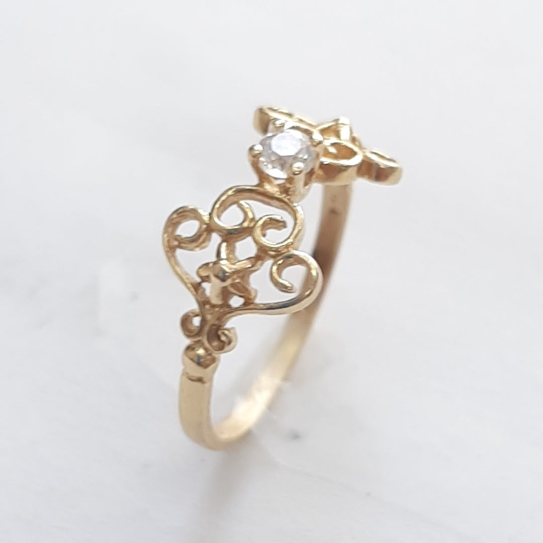 SOLITARIO ORO 14 K 1,60 GRMS (SEMINUEVO)