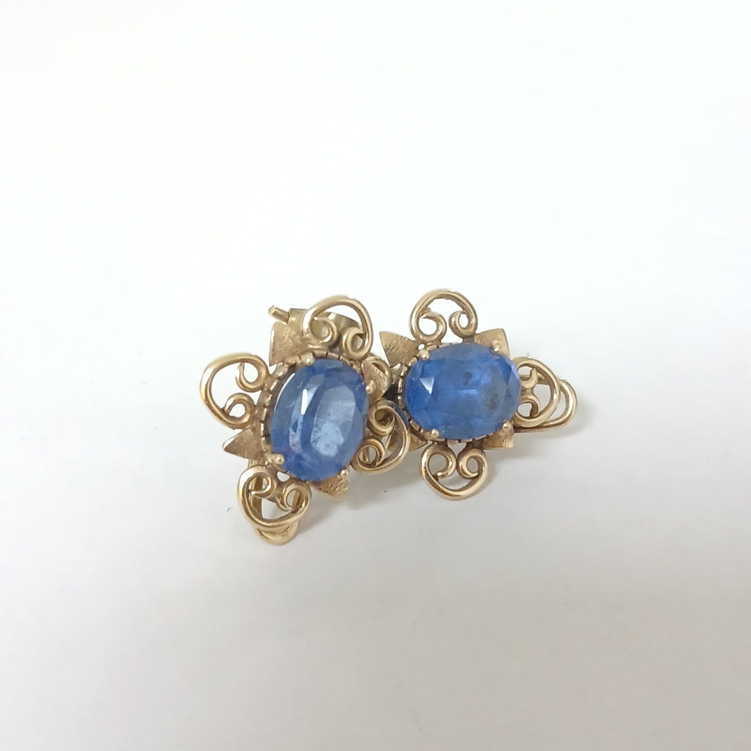 ARETES PAR ORO 14 K 7,80 GRMS (SEMINUEVO)