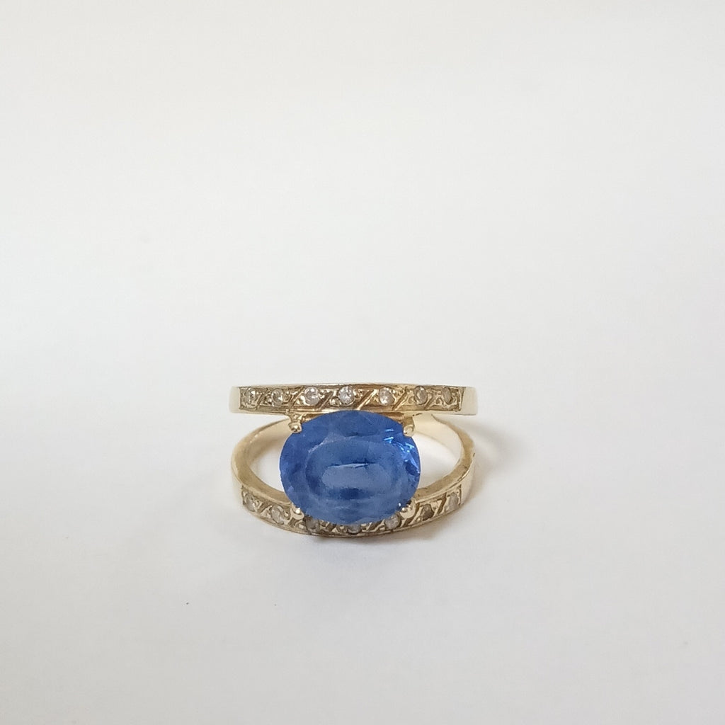 ANILLO ORO 14 K 5,50 GRMS (SEMINUEVO)