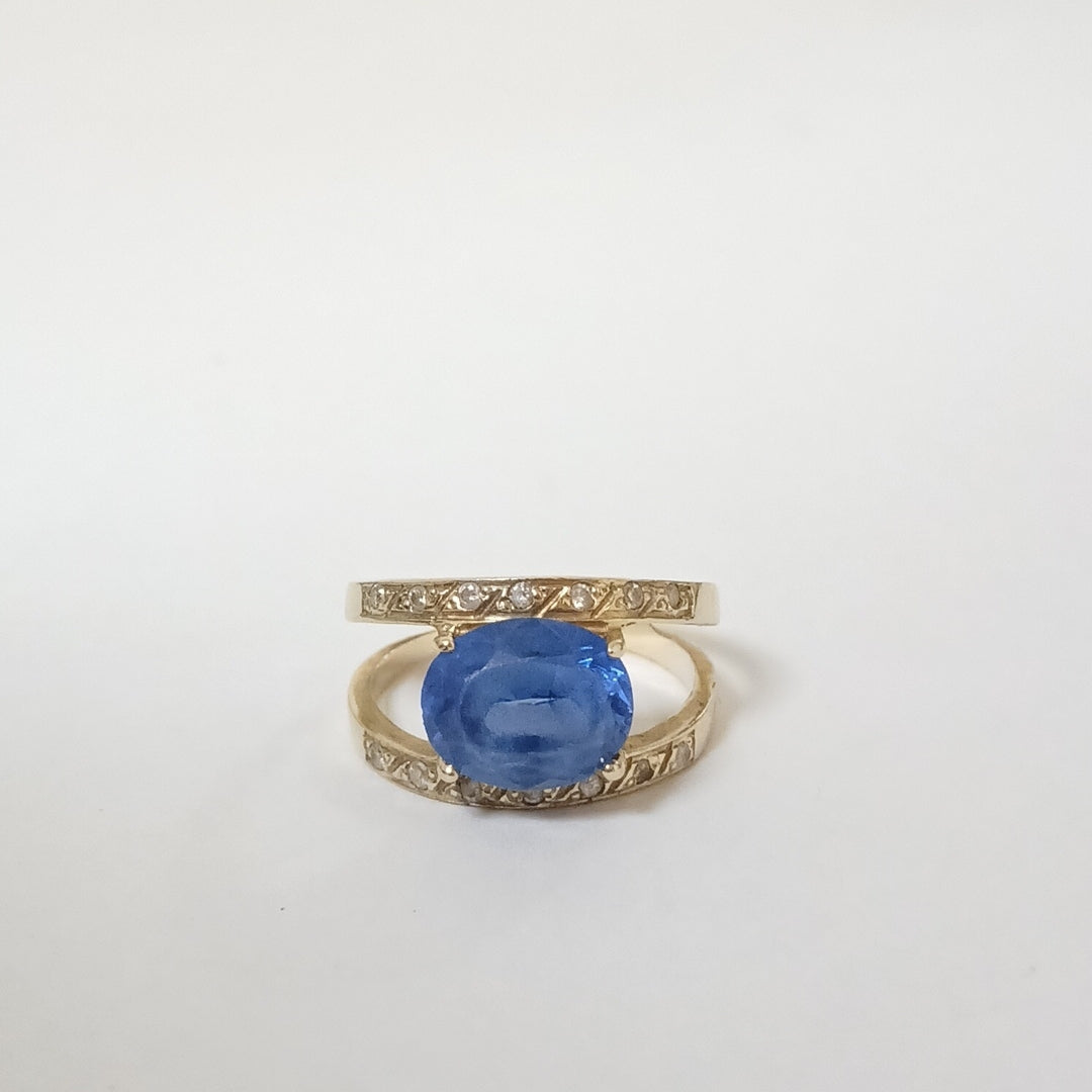 ANILLO ORO 14 K 5,50 GRMS (SEMINUEVO)