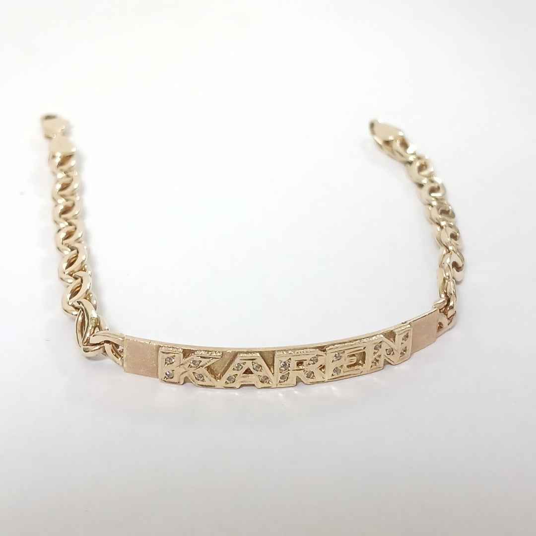 ESCLAVA ORO 14 K 11.2 GRMS (SEMINUEVO)