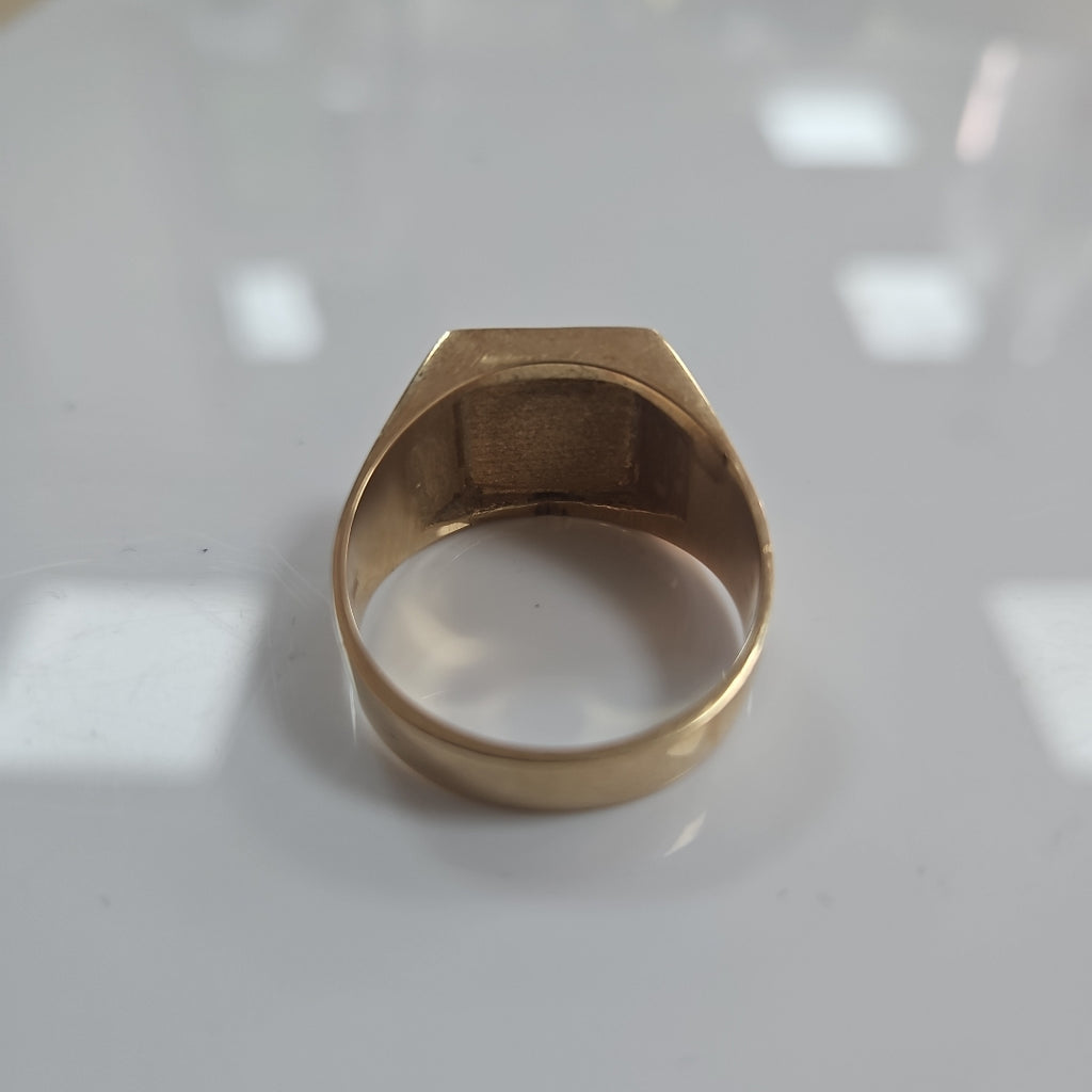 ANILLO CONMEMORATIVO ORO 14 K 16,00 GRMS (SEMINUEVO)